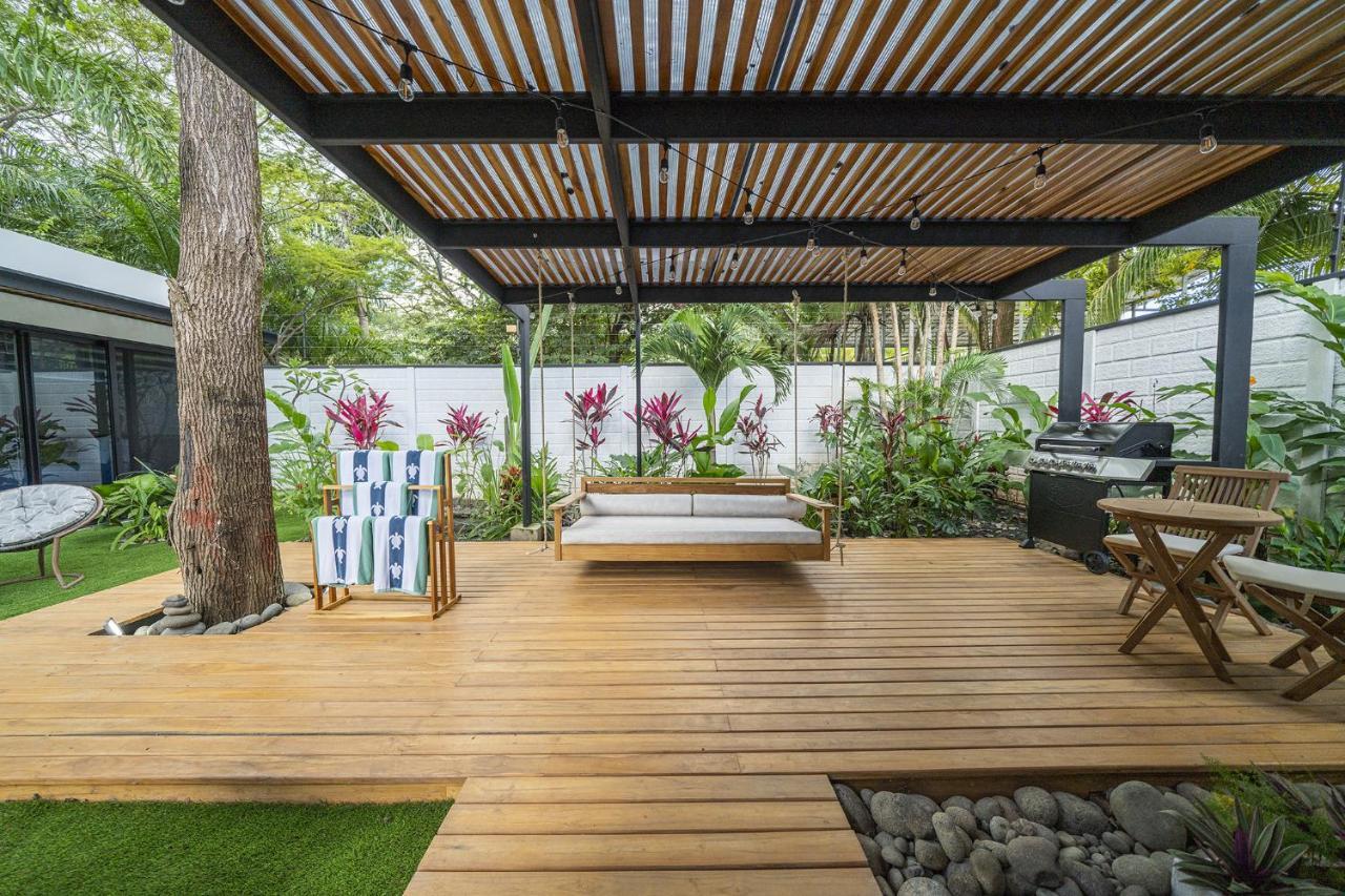 Вилла Playa Potrero - New Modern House, Pool In Guitar Shape - Casa Guitarra Экстерьер фото